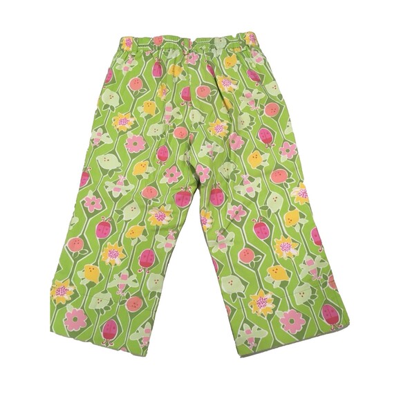 Lilly Pulitzer Stretch Capri Crop Pants Maze-ing Sz 6X White Label Lillycore - Picture 2 of 10